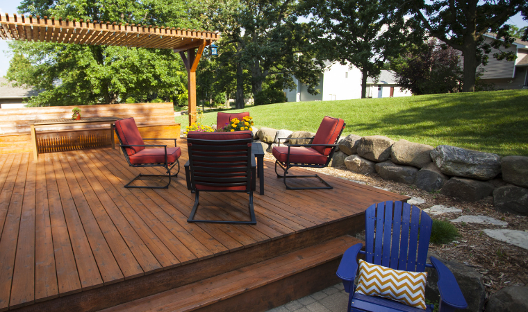 deck construction in Olmos Park