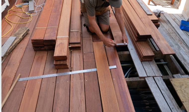deck construction in Terrell Wells